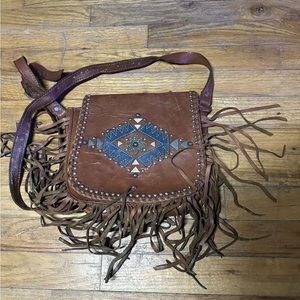 American West Genuine Leather Purse